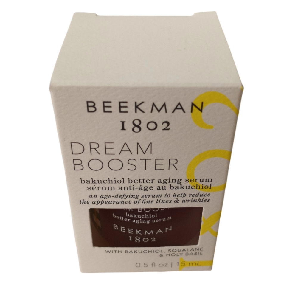 Beekman 1802 Dream Booster Bakuchiol Better Aging Serum with Bakuchiol NIB